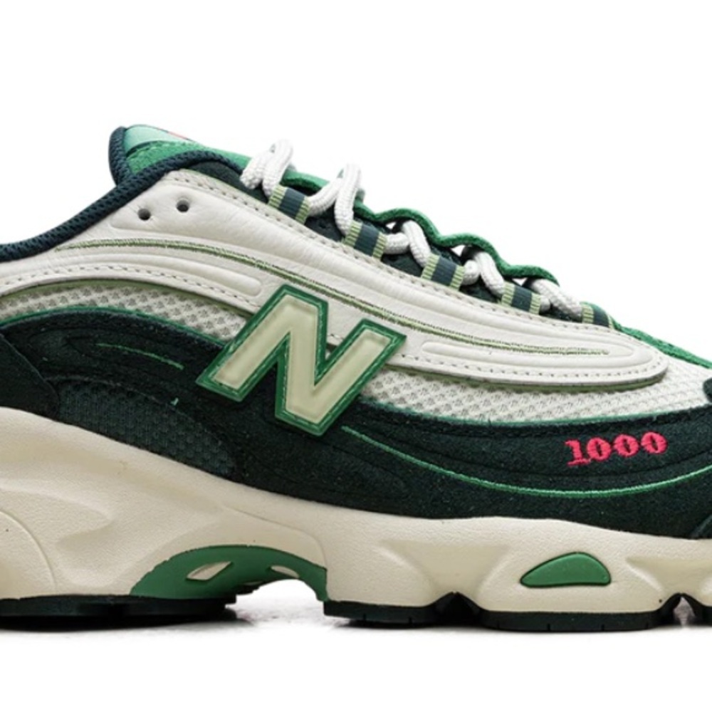NWT EXCLUSIVE NEW BALANCE CONCEPTS X 1000 'MILE' Meadow Mist/Pine Grove - Picture 3 of 5